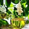 4Pcs 4 Style Loose Tea Infuser with Chain & Hook AJEW-DC0001-10-5