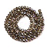 Electroplate Glass Beads Strands EGLA-A044-T4mm-B16-3