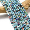 Dyed Synthetic Turquoise Beads Strands G-Z089-A04-R-2