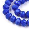 Opaque Solid Color Imitation Jade Glass Beads Strands EGLA-A044-P3mm-D32-3