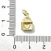 Brass Micro Pave Claer Cubic Zirconia Charms KK-H475-50G-09-3