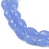 Electroplate Imitation Jade Glass Beads Strands EGLA-N013-J4mm-D06-3