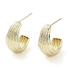 Brass Studs Earrings EJEW-K276-02G-1