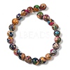 Dyed Natural Regalite/Imperial Jasper/Sea Sediment Jasper Beads Strands X-G-B124-C01-19-4
