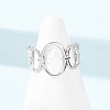 304 Stainless Steel Cuff Open Rings SA-CBA4160-36P-2