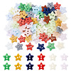 80Pcs 2-Hole Porcelain Buttons PORC-PJ0001-02B-1