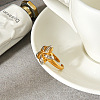 304 Stainless Steel Cuff Open Rings WGA8D5B-01-5