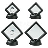 4Pcs 2 Styles Plastic 3D Floating Frame Display Holder ODIS-FS0001-02B-1