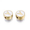Alloy Enamel Beads ENAM-N052-006-01Y-RS-3
