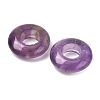 Natural Amethyst European Beads G-C134-01M-3