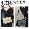 WADORN 2Pcs 2 Style PU Imitation Leather/ABS Plastic Imitation Pearl Bag Handles FIND-WR0009-61-4