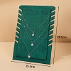 Velvet Necklace Display Stands PW-WG51376-03-1