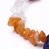 Gemstone Chip Beads Stretch Bracelets BJEW-JB05763-2