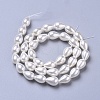 Polished Shell Pearl Beads Strands BSHE-L042-A05-3
