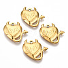 Ion Plating(IP) 201 Stainless Steel Pendants STAS-N098-138LG-2