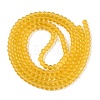 Baking Paint Transparent Glass Bead Strands GLAA-S031-4mm-11-2