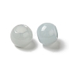 Natural White Jade(Dyed) European Beads G-N342-03R-2