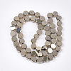 Electroplate Glass Beads Strands X-EGLA-S176-6A-E01-2
