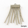 Iron Slide On End Clasp Tubes X-IFIN-R212-4.0cm-P-2