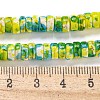 Baking Paint Synthetic Turquoise Beads Strands G-H060-02B-01-5