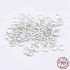 925 Sterling Silver Saw Cut Open Jump Rings STER-F036-02S-0.9x7mm-4