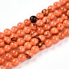Natural Persian Jade Beads Strands G-A255-A02-04J-4