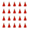Polycotton(Polyester Cotton) Tassel Pendant Decorations FIND-YW0004-58B-1