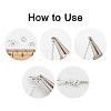 Brass Lobster Claw Clasps KK-902-S-NF-4
