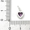 Brass Micro Pave Cubic Zirconia Pendants LS-KK-H204-01S-03-3