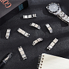 DICOSMETIC 20 Sets 2 Styles Rectangle 201 Stainless Steel Watch Band Clasps STAS-DC0011-60-6