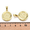 Brass Pendants KK-T070-01G-12-3