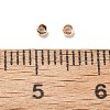 Brass Crimp Beads KK-E002-RG-3