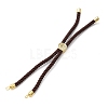 Cotton Cord Bracelet Making KK-F758-03U-G-2