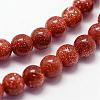 Goldstone Beads Strands G-N0200-01A-3mm-3