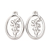 304 Stainless Steel Pendants STAS-I358-12P-08-1