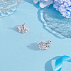 2Pcs Zinc Alloy Cuff Rings for Women RJEW-LP0005-19-1
