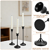 3Pcs 3 Styles Metal Candle Holder Sets DIY-WA0001-37G-4