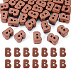 Opaque Acrylic European Beads OACR-TAC0019-006B-1