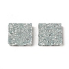 Electroplate Glass Crystal Mosaic Tiles Cabochons GLAA-G073-C03-2