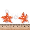 Handmade Lampwork Pendants LAMP-A004-05Q-3