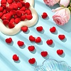 50Pcs Flocky Acrylic Pendants FIND-YW0007-11-2