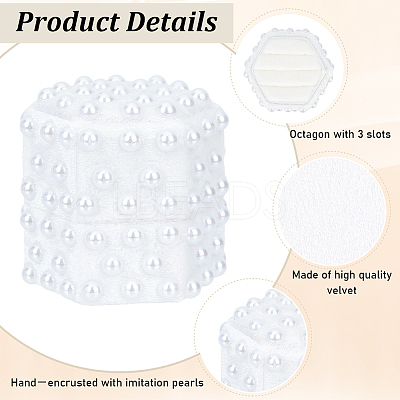 3-Slot Velvet Finger Ring Package Boxes CON-WH20006-013A-01-1