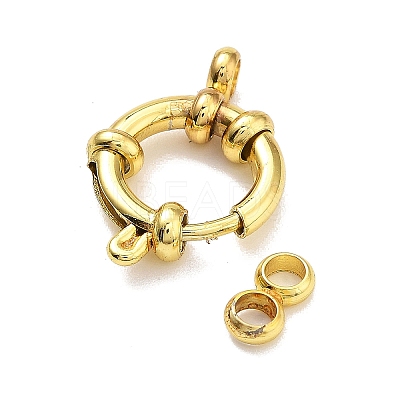Ion Plating(IP) Stainless Steel Spring Ring Clasps STAS-G347-17E-G-1