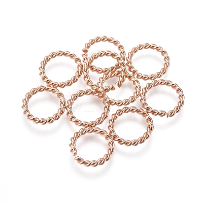 304 Stainless Steel Open Jump Rings STAS-E484-71G-RG-1