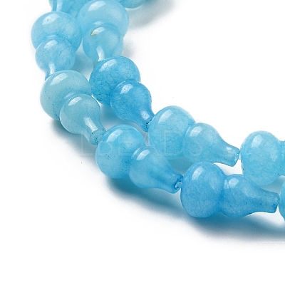Natural White Jade Beads Strands G-C039-B04-1