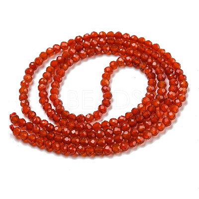 Natural Agate Beads Strands G-A129-2mm-A01-1