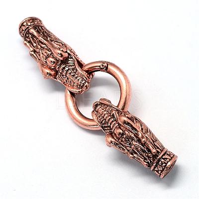 Alloy Spring Gate Rings PALLOY-R089-31R-1