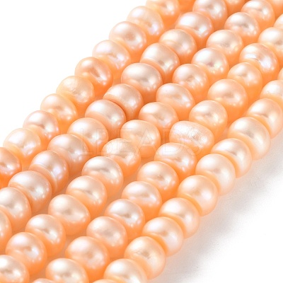 Natural Cultured Freshwater Pearl Beads Strands PEAR-I007-02N-05A-1