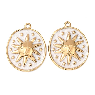 304 Stainless Steel Pendants STAS-N129-10G-01-1