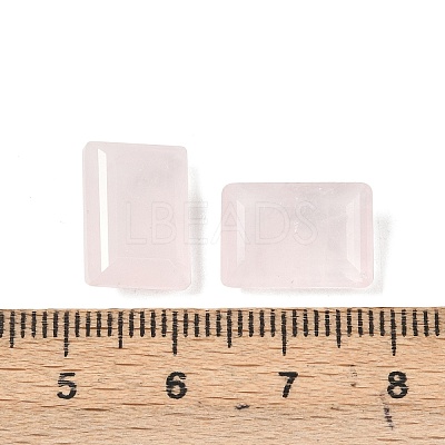 Natural Rose Quartz Cabochons G-D348-03B-1